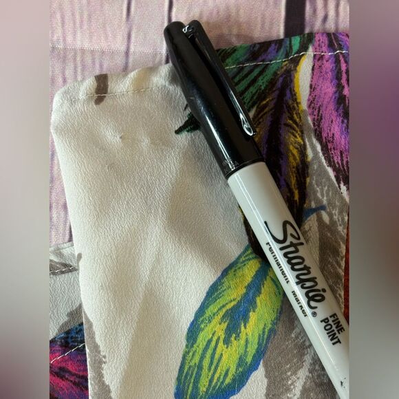 Hot & Delicious Y2K Whimsigoth Stevie Peacock Feather Ruffled T-strap Back Top L - Picture 10 of 10